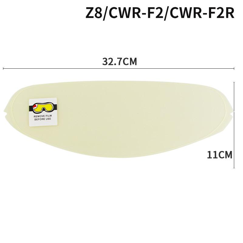 Motorcycle Helmet Anti Fog Patch Compatible With X14+Z7+Z8 Models Lens Anti Fog Patch Anti Fog Film Anti Fog Lens