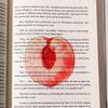 Acrylic Grape Tomato Apple Bookmark – Cute, Transparent, High-End Student Gift and Reading Marker