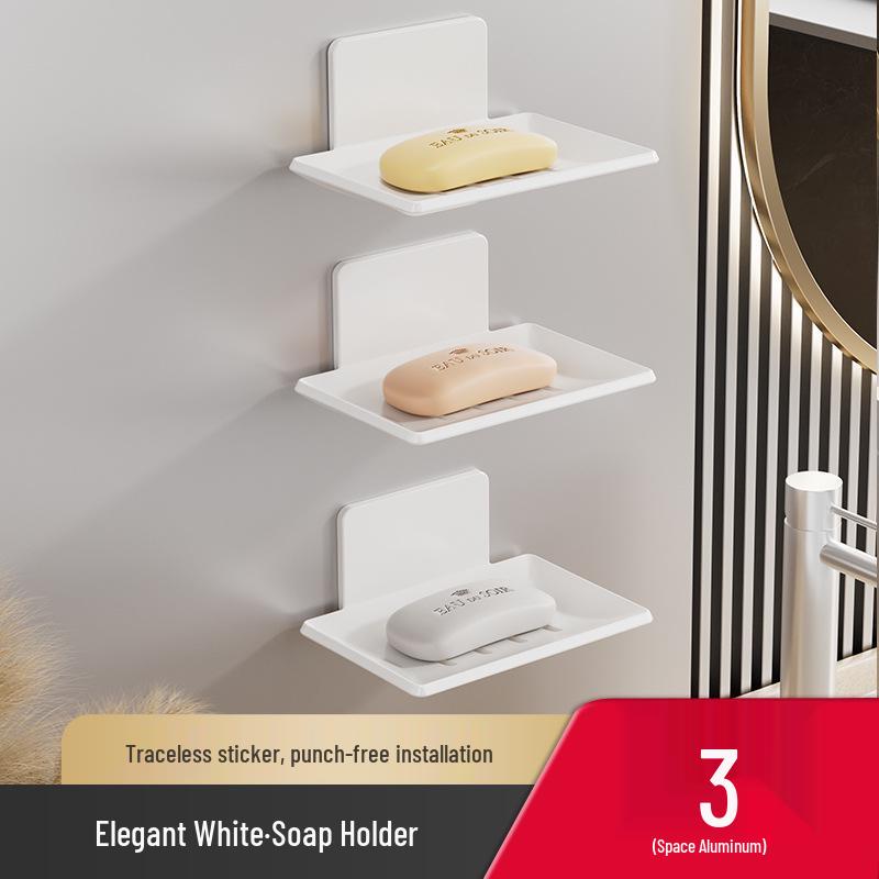 Stanzfreier Aluminium Seifenhalter und Abtropfhalter