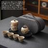 Travel Kung Fu Tea Set Portable Outdoor Camping Tea Drinking Equipment Ceramic Quick Customer Cup