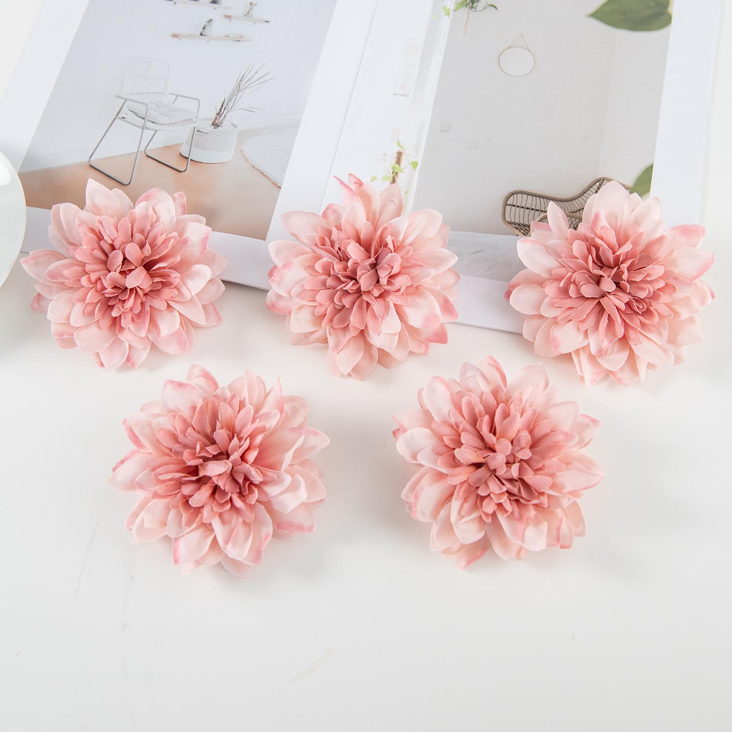 

10/20PCS Artificial Flowers Head Festival Home Room Table Decora Wedding Garden Rose Arch Diy Gift Candy Box Bridal Accessories 10 pieces