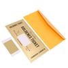 Golden Reveal Ticket with Envelope and Covering Film Scratch Off Surprise Card for Birthday Anniversary Gift
