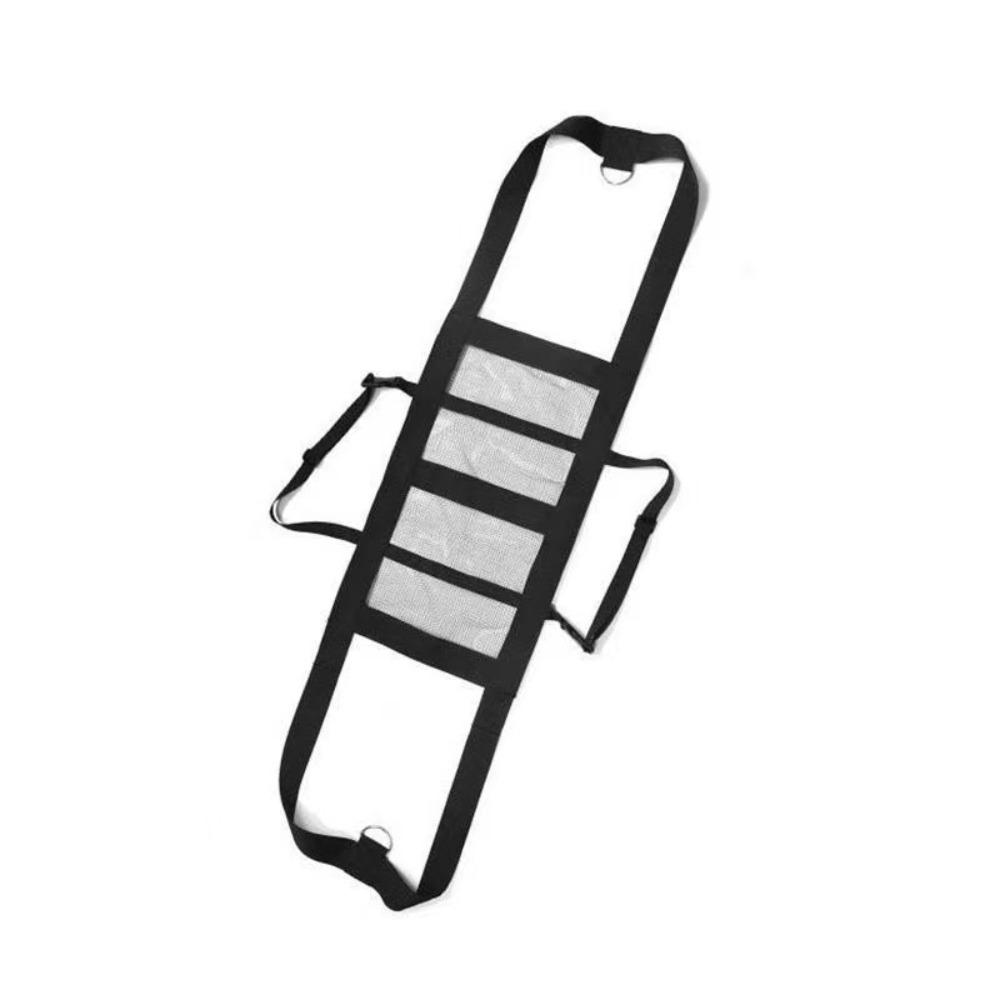 

Adjustable Calf Weighing Sling Reinforced Mesh Heavy Duty Livestock Weighing Strap Breathable Comfortable Livestock Harness чорний