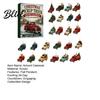 Interactive Countdown Toy with Retro 24 Day Advent Calendar Vintage Truck Christmas Set Festive Room