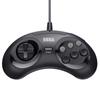 Official Sega Genesis USB Controller 6 Button Arcade Pad for Sega Genesis Nintendo Switch USB Port Black 849172010987 Retro-Bit Mini, PC, Mac, Steam,