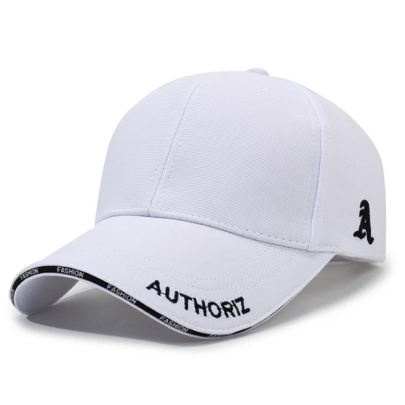 Classic Baseball Hat With Embroidered Letters And Breathable Design For All Seasons