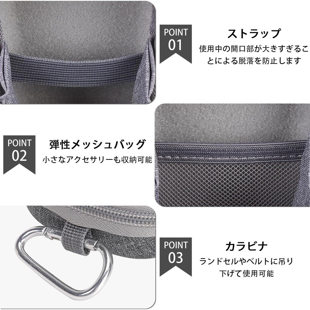 Canon IXY650 IXY640 IXY200 IXY210 IXY180 IXY160 Compact Digital Camera Silver Protective Storage Case Aenllosi (Case Only) -