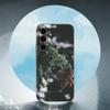 Landscape Winter Light Luxury Black Phone Case For Samsung Galaxy S23 S24 S25 Ultra S22 Plus S21