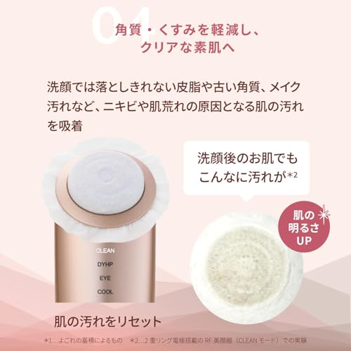 YA-MAN Facial Beauty Device Lift Up Photo Plus Shiny Neo Power Booster Pad Set (2 Types) RF EMS Pore Clean Hydrate YJFM18NAM Amazon.co.jp Exclusive