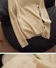 Women's Seamless Pure Wool Semi-High Neck Slimming Sweater - Autumn/Winter Base Layer