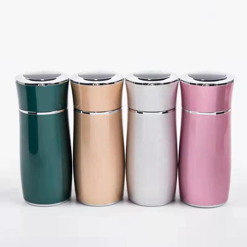 140/220ml Women s Thermos Cup,Stainless Steel Inner Silver Plated,Stainless steel Case,High-end Holiday Gifts Water Bottle 140ml
