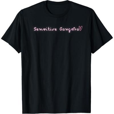 HUYTEDX Sensitive Gangsta Funny Tee Love Island Style Humor T-Shirt
