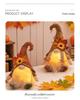Thanksgiving Autumn Light-Up Maple Leaf Gnome Ornament