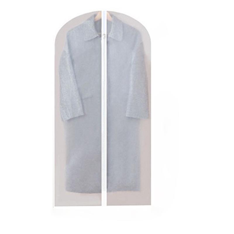 Translucent Garment Covers for Coats, Dresses, and Jackets - Storage Bag Set