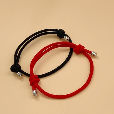 Bracelets Nœuds Porte-Bonheur Corde Multicolore Femmes Hommes Charme Tressé Fait Main Joncs Tressés Taille Réglable Bijoux Bouddhisme
