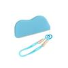 Waterproof Silicone Glasses Bag Candy Color Eyeglasses Case Sunglasses Storage Pouch  Travel Use