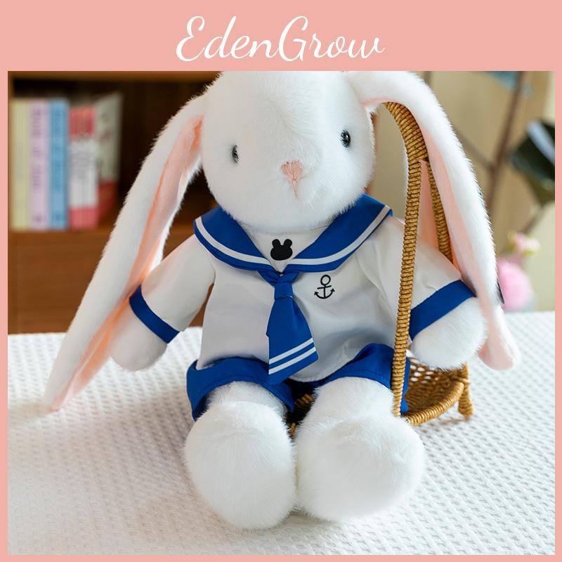 Navy Cartoon Rabbit Sailor Uniform Animal Stuffed Plush Toys Doll Gift Birthday