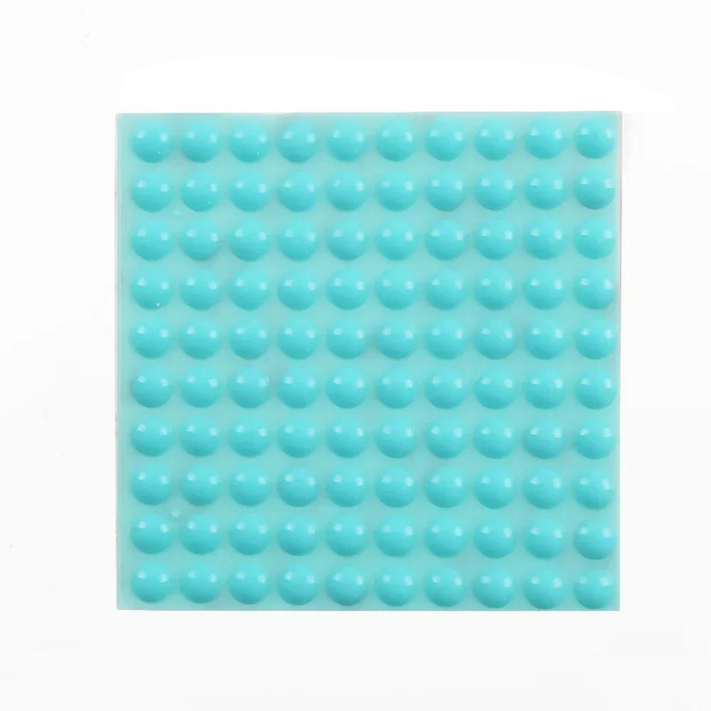 1000/100pcs Self-Adhesive Clear Door Stop Rubber Damper Buffer Cabinet Bumpers Silicone Furniture Dots Cushion Protective Pads
