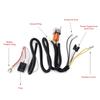 12V 40A Horn Cable Relay For Grille Mount Blast Tone Horns Motorcycle Horn Wire Wiring Harness Kit Car Truck Relay Fuse