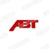 ABT Badge Emblem Front Hood Grille Sticker Decal Accessories For SEAT Hyundai Honda Skoda Fiat Abarth Q3 Q5 Metal Car Styling AL7