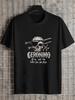 1pc Skull Pirate Themed Graphic T-shirt