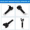 Right Headlight Washer Nozzle 85207-47011 for Toyota Prius XW30 11-15