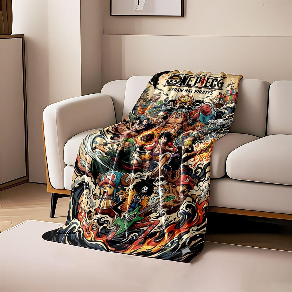 

Energetic composition with vibrant characters and dramatic action visuals. for all seasons blanket lunch break throw gift 80cm x 120cm