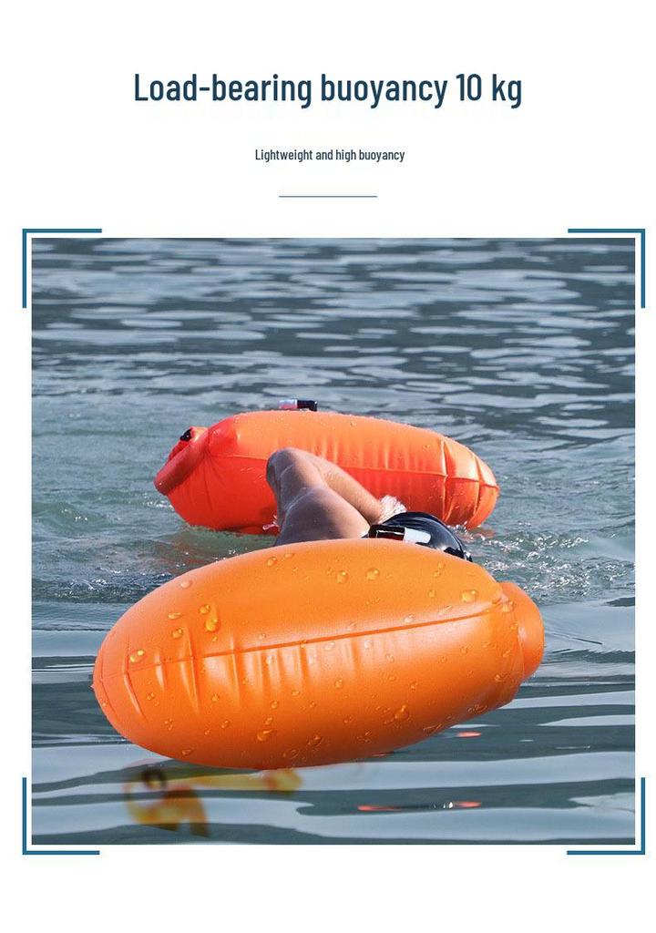 Inflatable Waterproof Dual-use Bum Bag & Swimming Ring