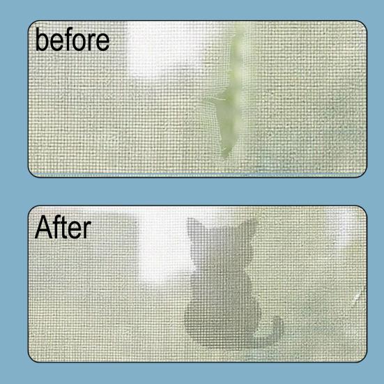 10Pcs Cartoon Animal Window Screen Patch Self-Adhesive Screen Tears Holes Cover Screen Door Fiberglass Mesh Repair Tape Kit