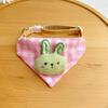 Cute Pet Triangle Bib Adjustable Cat Cartoon Bib Fashion Pet Water Scarf  Cat