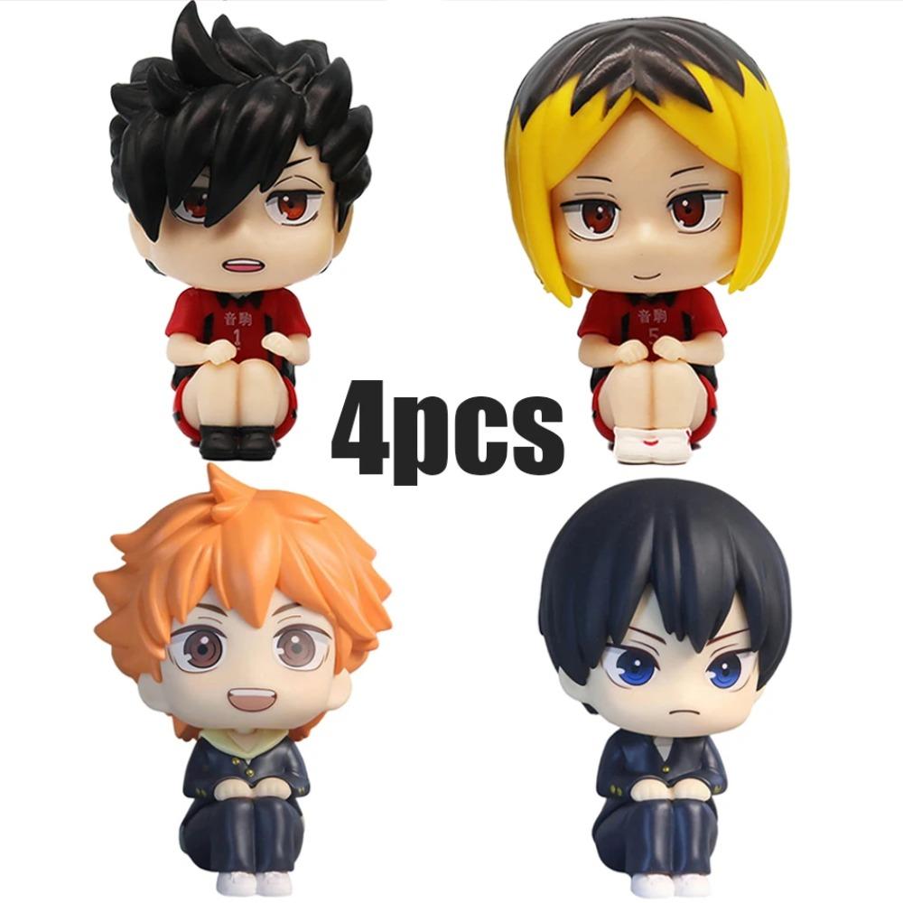 Anime figurky Haikyuu!! Shoyo Hinata Akční figurky PVC Tobio Kageyama Hračky pro děti Sběratelský Haikyu Model Narozeninové dárky