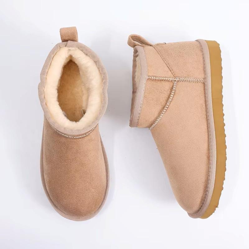 Fashion Smile Fashion Ankle Boots For Women Winter New Boots Non-slip Platform Outdoor Cotton Slippers Leisure Soft Sole Warm Snow Boots