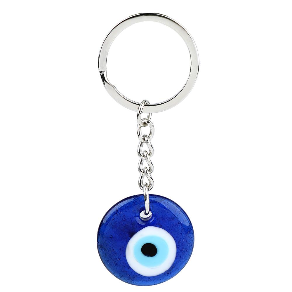 Fashion Lucky DIY Charm Gift Turkish Blue Eye Keychain Accessories