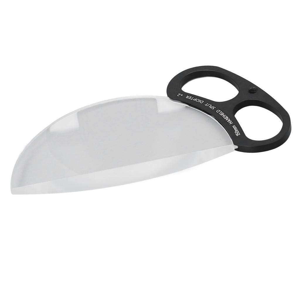 150mm 2 Degrees  Handheld Split Diopter Lens Filter Camera Photography Foreground Blur Film Prism Filter Accessories