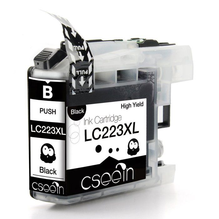 Ink Cartridge - CHOUMICHA - LC223/LC223XL - Compatible Brother Printers - Pack of 5 - Generic