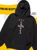 Sweat à capuche imprimé Travis Scott - Sweat-shirt à enfiler décontracté sweatshirt