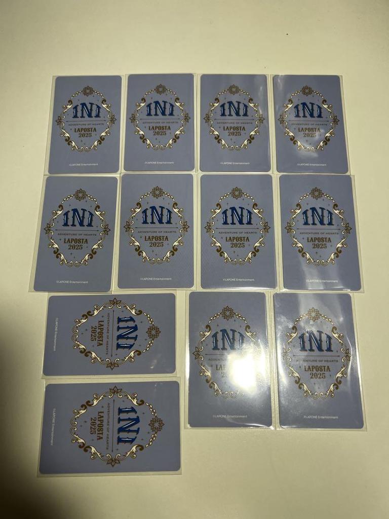 [USED] INI LAPOSTA2025 Heo Pung-Bon Trading Card Complete Set