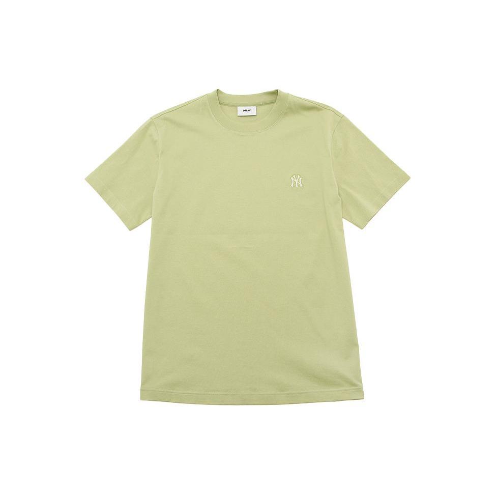 MLB New York Yankees SS24 T Shirt Unisex Light Olive 3ATSB0243-50OLL XXL