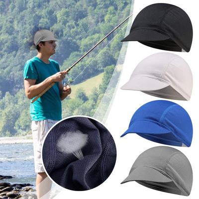 Quick Drying Sports Hat Anti-UV Breathable Helmet Liner Sweat For Outdoor Running Cap Cycling M Z7J2
