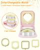 Sandwich Maker - Heart/Circle/Square Sandwich Cutter & Sealer for Kids' Lunch, Breakfast