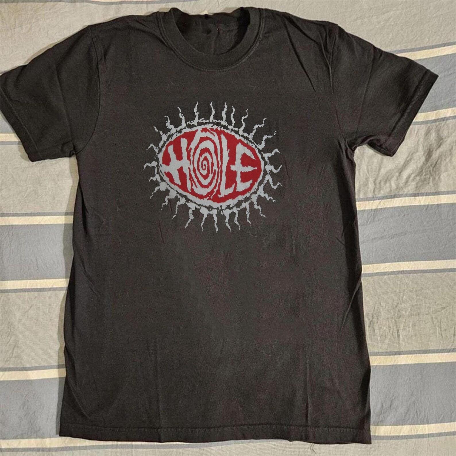 Hole Band T-shirt, Unisex Cotton Shirts, 90s band shirt, Band graphic tees, Cute shirts, Trendy Shirts, Goth shirts, Retro Graphic tee 2XL