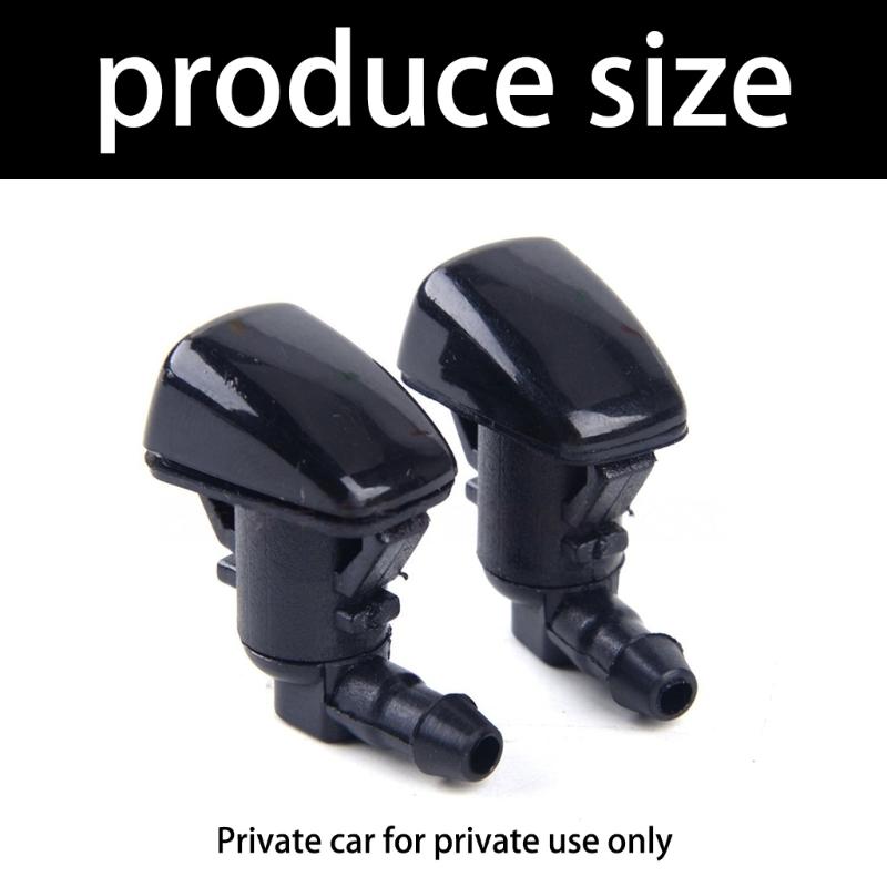 55079049AA Pair Washer Fluid Nozzles Plastic Washer Nozzles Kit Replacement Vehicle Accessories Upgrades for Grand
