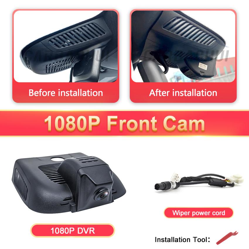 

4K 2160P Wifi Car DVR Dashcam for Mercedes Benz A Class w177 B Class w118 w247 for Mercedes Benz AMG CLA35 A35 Video Recorder No TF card