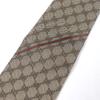 Pristine GUCCI tie GG logo all-over pattern web line beige silk mens 221582 Used