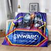 1pc, Disney Pixar Onward Merchandise: Blue Home Decor Blanket Perfect for Couch, Bedroom, Living Room, Travel, Camping