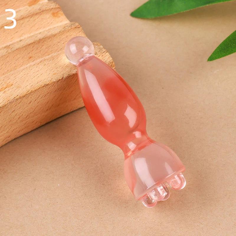 Smooth Face Massage Tool Resin Gua Sha Face Skin Care Massage Stick Lotus Seedpod Shape Massager Facial Physiotherapy Tool