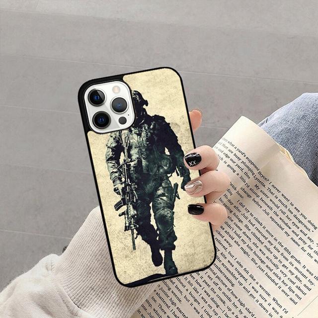 

Military Special Solider Army Phone Case Back Cover for iPhone 17 Air 16 15 14 13 11 12 Pro Max Plus Shell Coque iPhone 13