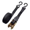 Black Heavy-Duty Cargo Straps Rust Proof Ratchet Tightener Straps Ratchet Tie Down Straps  Truck