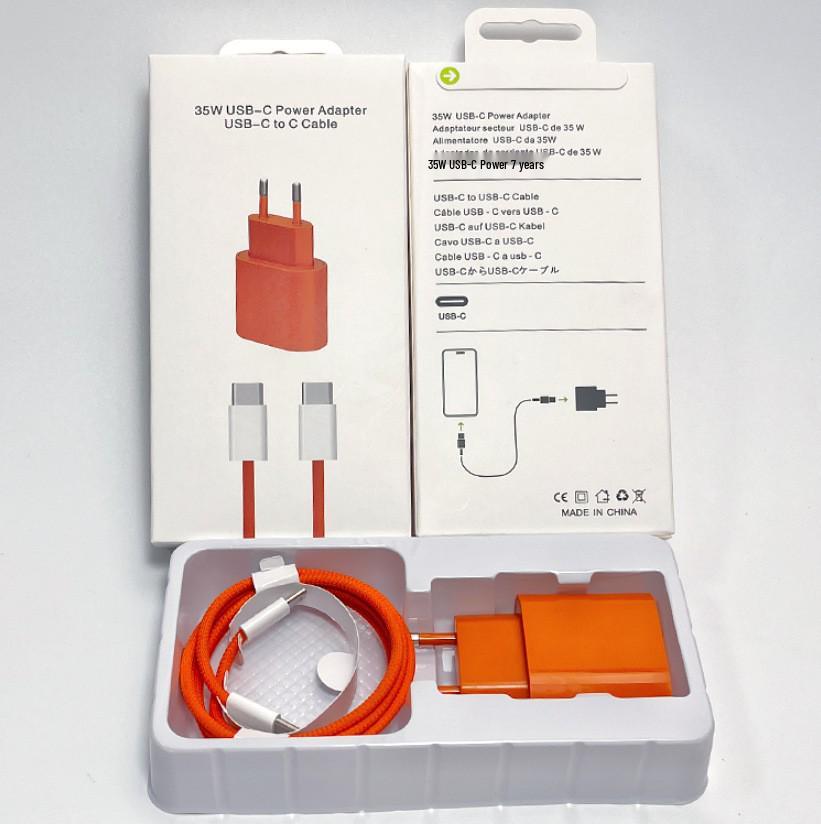Caricabatterie PD da 20W/35W Compatibile con Apple 15 per iPad e iPhone con Cavo