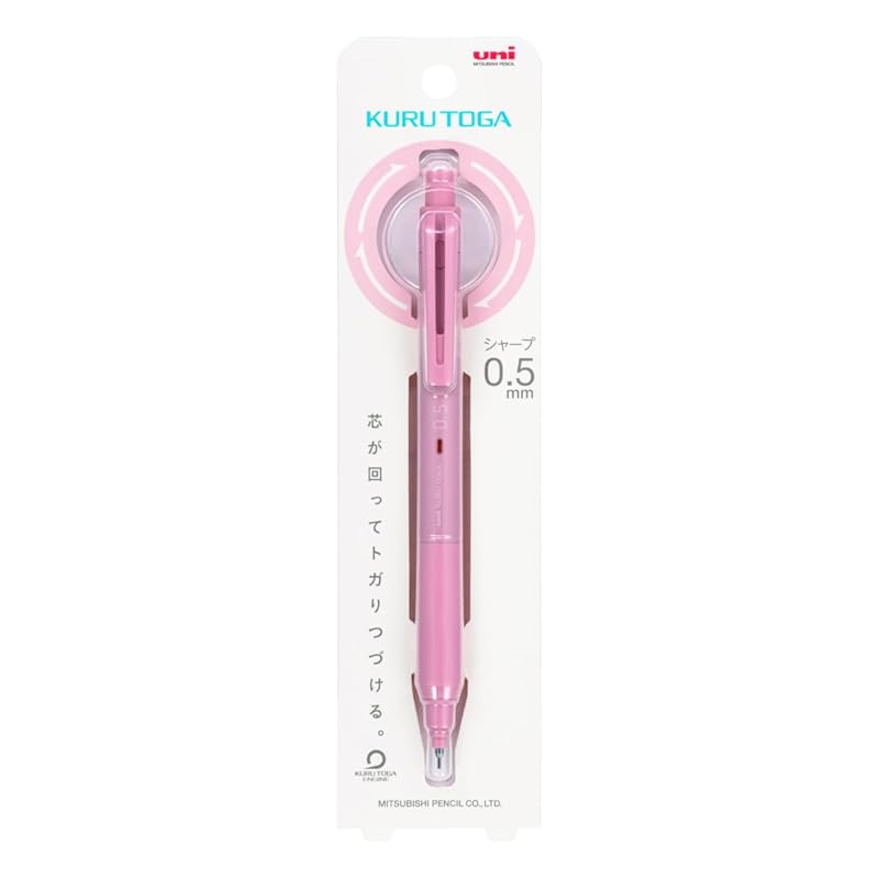 

mitsubishi pencil mechanical pencil Kurtga KS 0.5 coral pink M5KS1P.66